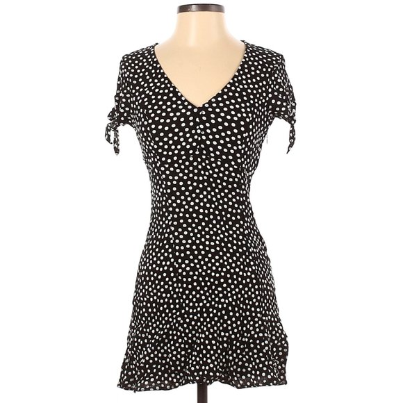 H&M Divided Polka Dot Dress, Never Word - Picture 1 of 3